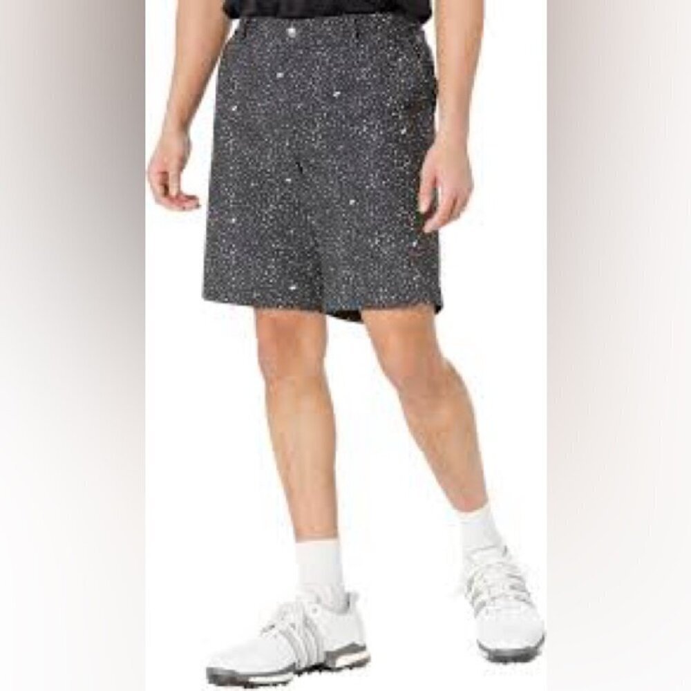 Adidas Ultimate Golf Flag Print Shorts Sz 32